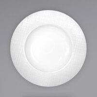 International Tableware DR-3 Dresden 10 oz. Bright White Stoneware Deep Rim Bowl - 24/Case