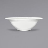 International Tableware DR-10 Dresden 10.5 oz. Bright White Stoneware Grapefruit Bowl - 24/Case