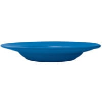International Tableware CA-120-LB Cancun 18 oz. Light Blue Stoneware Pasta Bowl - 12/Case