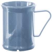 Cambro 96CW401 Camwear 9.6 oz. Slate Blue Customizable Polycarbonate Mug - 48/Case