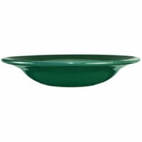 International Tableware CA-3-G Cancun 10 oz. Green Stoneware Deep Rim Soup Bowl - 24/Case