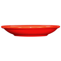 International Tableware CA-36-CR Cancun 5 1/8 inch Crimson Red Stoneware A.D. Saucer - 36/Case
