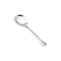 Vollrath 48153 Thornhill 6 inch 18/0 Stainless Steel Heavy Weight Bouillon Spoon - 12/Case