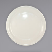 International Tableware VA-6 Valencia 6 1/2 inch Ivory (American White) Narrow Rim Stoneware Plate - 36/Case