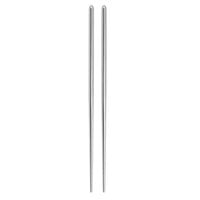 Front of the House FCH029MSS24 9 inch 18/10 Stainless Steel Extra Heavy Weight Chopsticks Pairs   - 24/Case