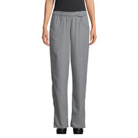 Uncommon Threads 4101 Women's Houndstooth Customizable Chef Pants - M