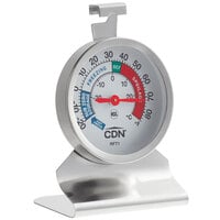 CDN RFT1 ProAccurate 2 inch Dial Refrigerator / Freezer Thermometer