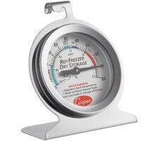 Cooper-Atkins 25HP-01-1 2 inch Dial HACCP Professional Refrigerator / Freezer & Dry Storage Thermometer