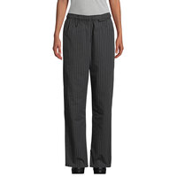 Uncommon Threads 4101 Women's Pinstripe Customizable Chef Pants - XL