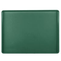 Cambro 1520D119 15" x 20" Sherwood Green Fiberglass Dietary Tray - 12/Case