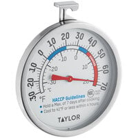 Taylor 5994 3 inch Dial Refrigerator / Freezer Thermometer