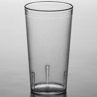 Carlisle 521607 Stackable 16 oz. Clear SAN Plastic Tumbler - 6/Pack