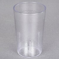 Carlisle 550107 Stackable 5 oz. Clear SAN Plastic Tumbler - 6/Pack