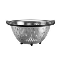OXO 1134600 Good Grips 3 Qt. Stainless Steel Colander with Feet and Handles