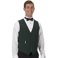 Henry Segal Men's Customizable Hunter Green Basic Server Vest