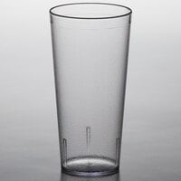 Carlisle 522407 Stackable 24 oz. Clear SAN Plastic Tumbler - 6/Pack