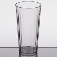 Carlisle 012007 Bistro 20 oz. Clear SAN Plastic Tumbler - 6/Pack