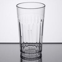 Carlisle 110407 Bistro 4 oz. Clear SAN Plastic Tumbler   - 12/Pack