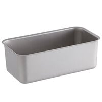 Vollrath 4V 3.75 lb. Seamless Stainless Steel Bread Loaf Pan - 8 3/4 inch x 4 5/8 inch x 3 1/8 inch