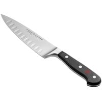 Wusthof 1040100216 Classic 6" Forged Hollow Edge Cook's Knife with POM Handle