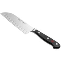 Wusthof 1040131314 Classic 5" Forged Hollow Edge Santoku Knife with POM Handle