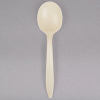 Dart SU6BH Medium Weight Honey Plastic Soup Spoon - 1000/Case