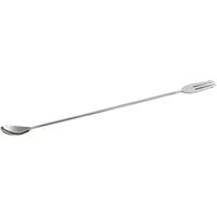 American Metalcraft BS13P 13 inch Stainless Steel Trident Bar Fork / Spoon