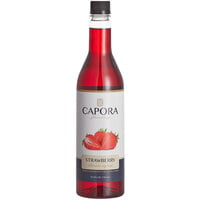 Capora 750 mL Strawberry Flavoring Syrup