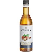 Capora 750 mL Hazelnut Flavoring Syrup