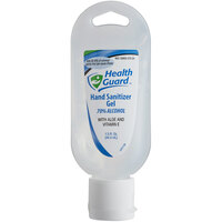 Kutol 37073 Health Guard 1.5 oz. Dye and Fragrance Free 70% Alcohol Instant Hand Sanitizer Gel Squeeze Bottle - 48/Case