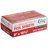 Aluminum Pre Cut Foil Pop up Sheets Premium 9x10-3/4