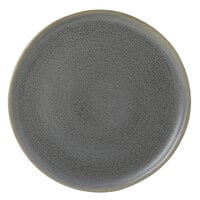 Dudson EG254 Evo 10" Matte Granite Flat Round Stoneware Plate by Arc Cardinal - 12/Case