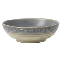 Dudson EG178 Evo 30 oz. Matte Granite Round Stoneware Rice Bowl by Arc Cardinal - 24/Case