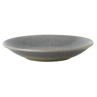 Dudson EG243 Evo 9 1/2" Matte Granite Deep Round Stoneware Plate by Arc Cardinal - 12/Case
