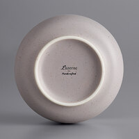 Luzerne HO1820011WH Hamptons 11 oz. White / Gray Speckle Porcelain Bowl by Oneida - 36/Case