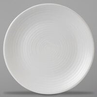 Dudson EP229 Evo 9" Matte Pearl Coupe Round Stoneware Plate by Arc Cardinal - 24/Case