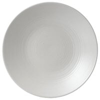 Dudson EP292 Evo 11 1/2" Matte Pearl Deep Round Stoneware Plate by Arc Cardinal - 8/Case
