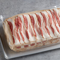 Hatfield 15 lb. Case Lay Flat 14-18 Sliced Bacon