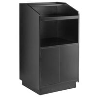 Lancaster Table & Seating 46 inch Black Host Station / Host Podium