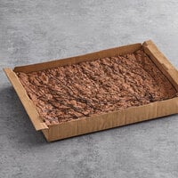 David's Cookies 4 oz. Pre-Cut S'mores Brownie 24-Count Tray - 2/Case