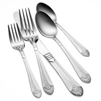 Oneida New York by 1880 Hospitality T131FSLF 6 5/8 inch 18/10 Stainless Steel Extra Heavy Weight Salad / Pastry Fork - 12/Box