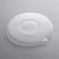 Eco-Products EP-BLRLID WorldView 16-46 oz. 100% Recycled Content Round Plastic Lid - 400/Case