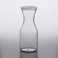 Choice 17 oz. Polycarbonate Carafe with Flat Lid
