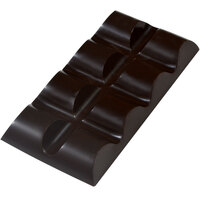 Fat Daddio's PCM-2100 ProSeries Polycarbonate Rounded 8 Square 6-Bar Chocolate Mold