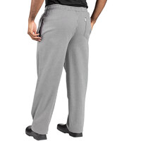 Uncommon Threads 4010 Unisex Houndstooth Customizable Traditional Chef Pants - L