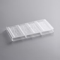 Fat Daddio's PCM-1733 ProSeries Polycarbonate 4-Bar Breakaway Chocolate Mold