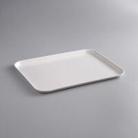 MFG Tray 305001-1537 16" x 22" White Rectangle Fiberglass Cafeteria Tray - 12/Pack