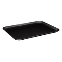 MFG Tray 318007-1669 14" x 18" Black Rectangle Fiberglass Cafeteria Tray - 12/Pack