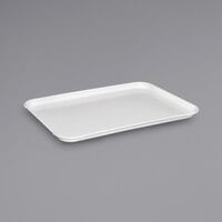 MFG Tray 318001-1537 14" x 18" White Rectangle Fiberglass Cafeteria Tray - 12/Pack