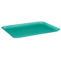 MFG Tray 303001-1311 10" x 14" Mint Green Rectangle Fiberglass Cafeteria Tray - 12/Pack